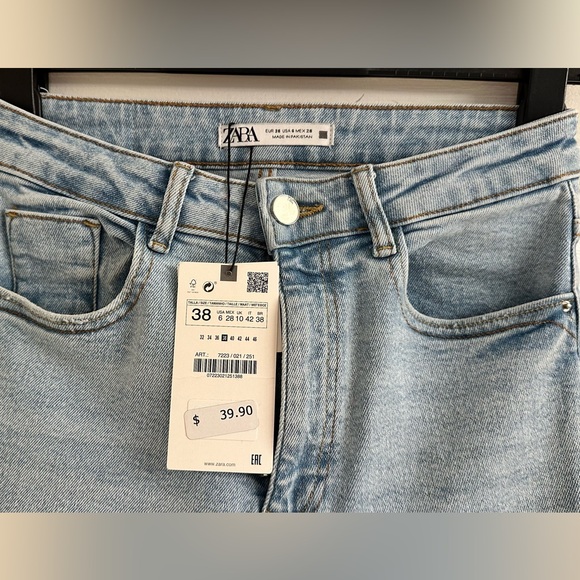 High-waisted flare fit jeans ZARA - Picture 7 of 7